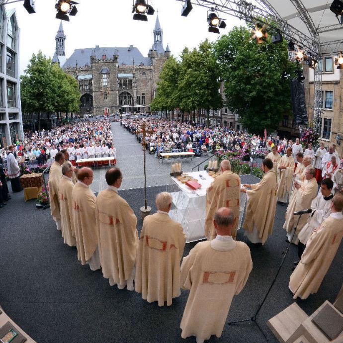 Zelebranten Pilgermesse 27. Juni